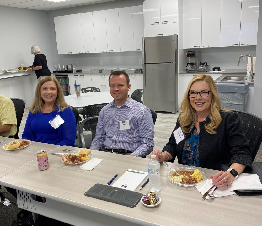 members at the June Lunch + Learn 